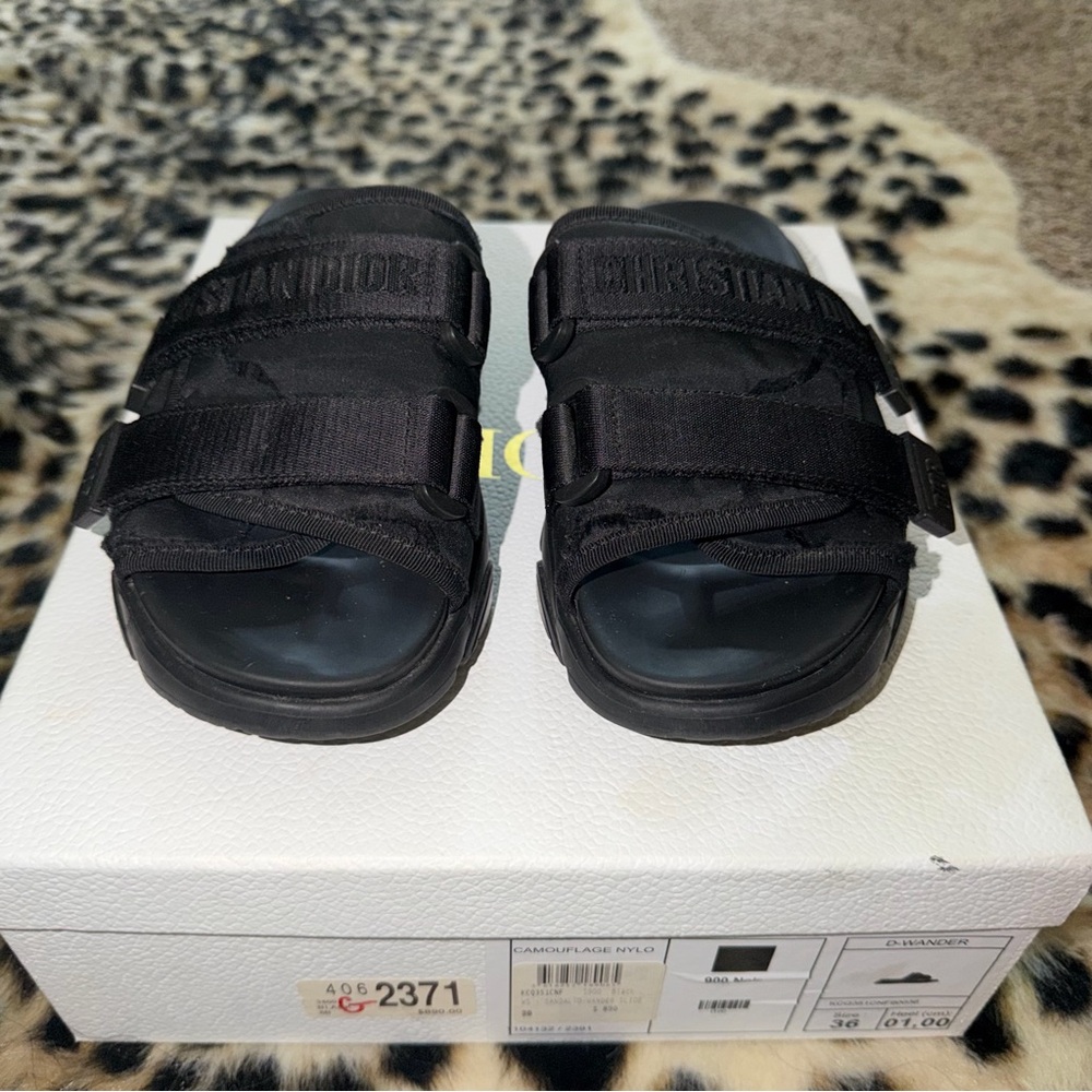Dior Black Sandals